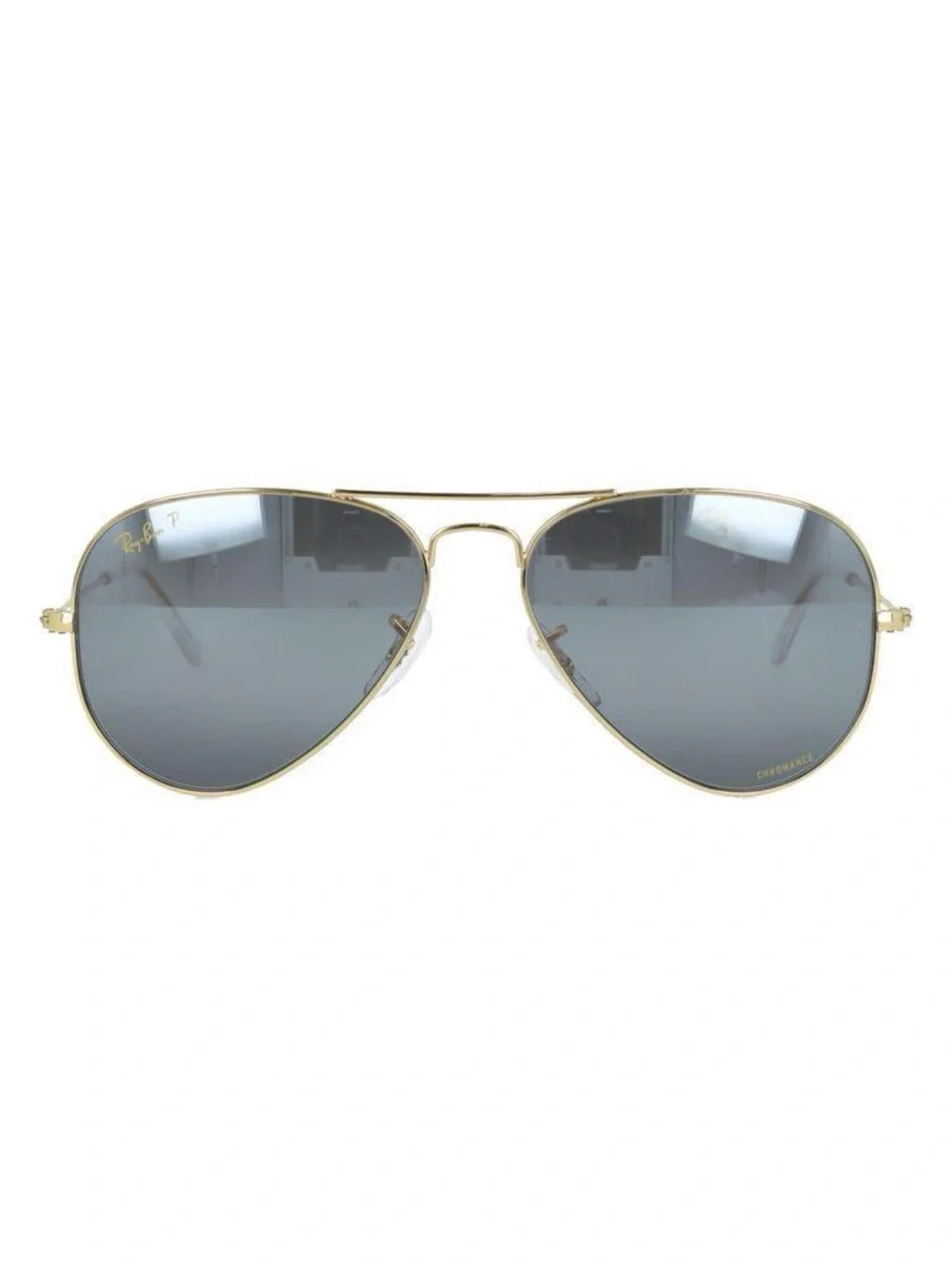 Ray-Ban Classic Aviator Mirrored Sunglasses Gold Frame w/ Case